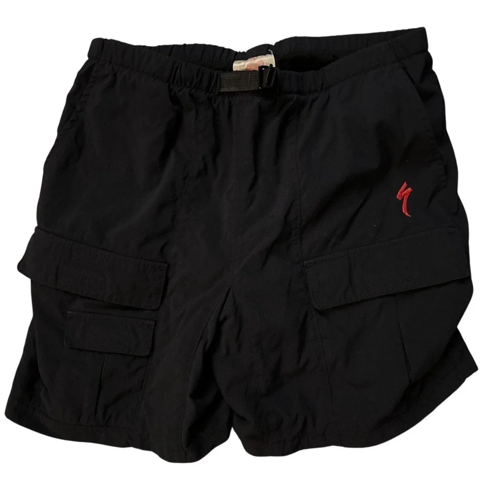 Specialized Body Geometry Mens Mountain Bike Shorts Black Cargo Pockets Large